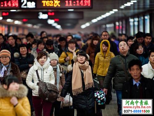 春运35天全国铁路发送旅客超1.9亿人次，河南中青旅