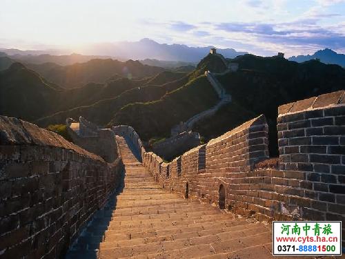 八达岭长城，河南省中国青年旅行社