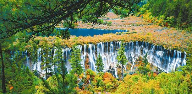 河南青旅,郑州中青旅,河南中青旅,九 寨 沟诺日朗瀑布.jpg